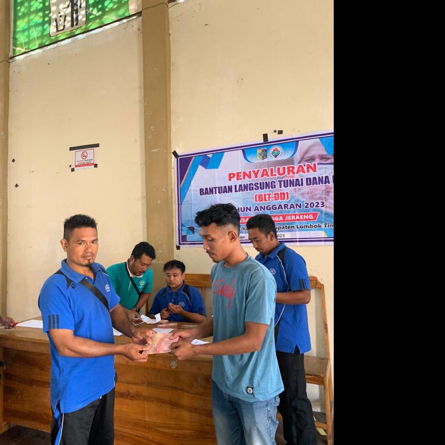 PENYALURAN BANTUAN LANGSUNG TUNAI (BLT) TAHAP II TAHUN ANGGARAN 2023